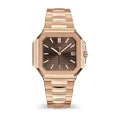 Classic Brown 18K Rose Gold 40mm