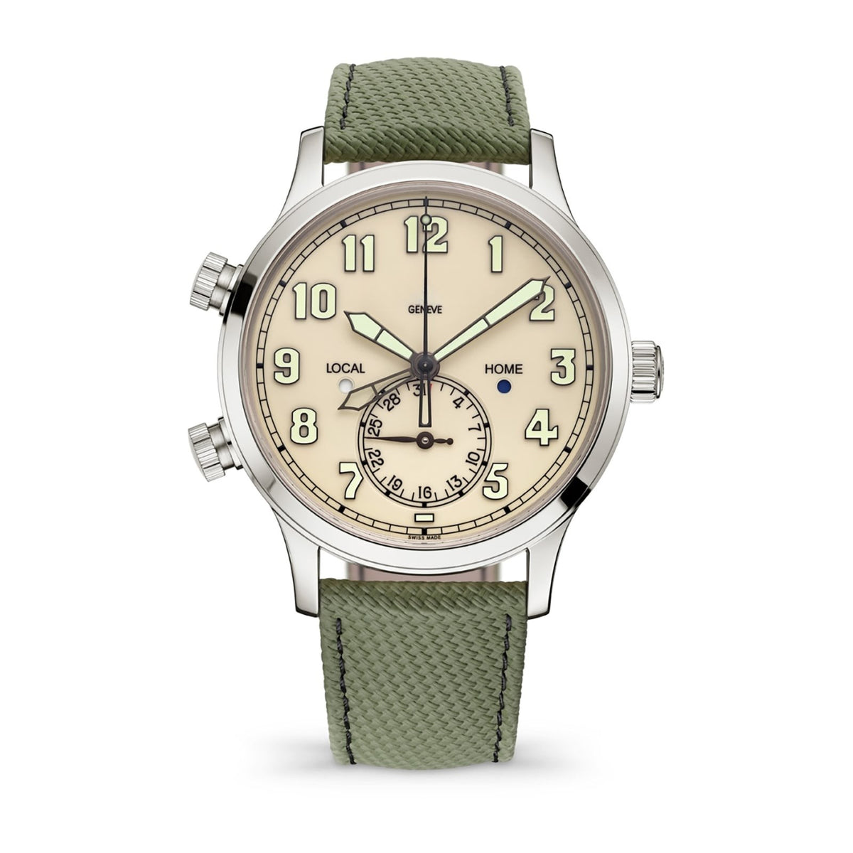Pilot White 18K White Gold 42mm