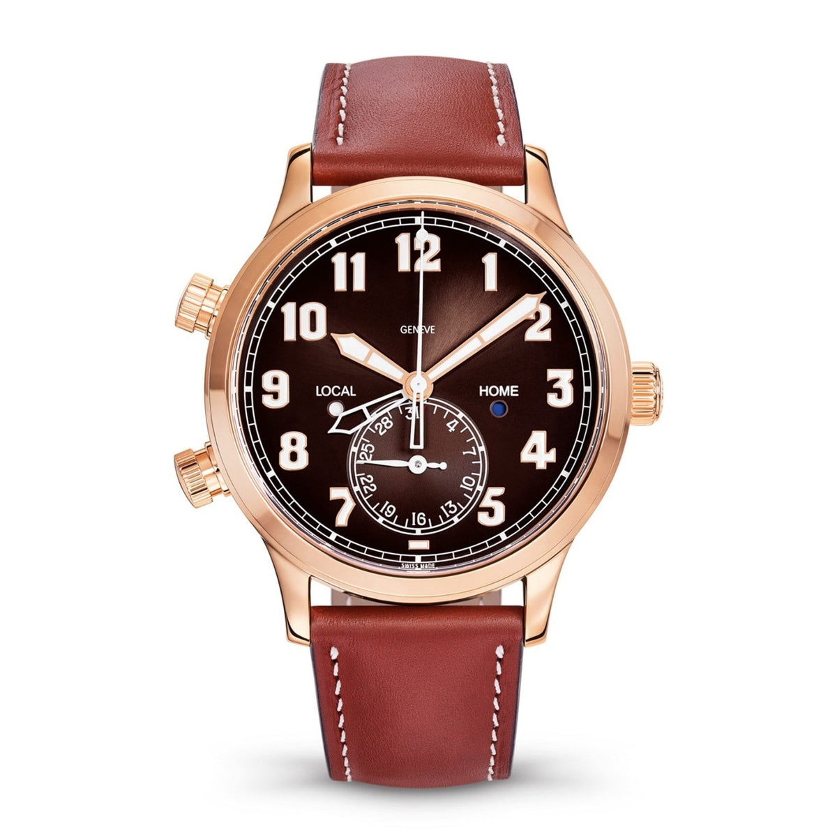 Classic Brown 18K Rose Gold 42mm
