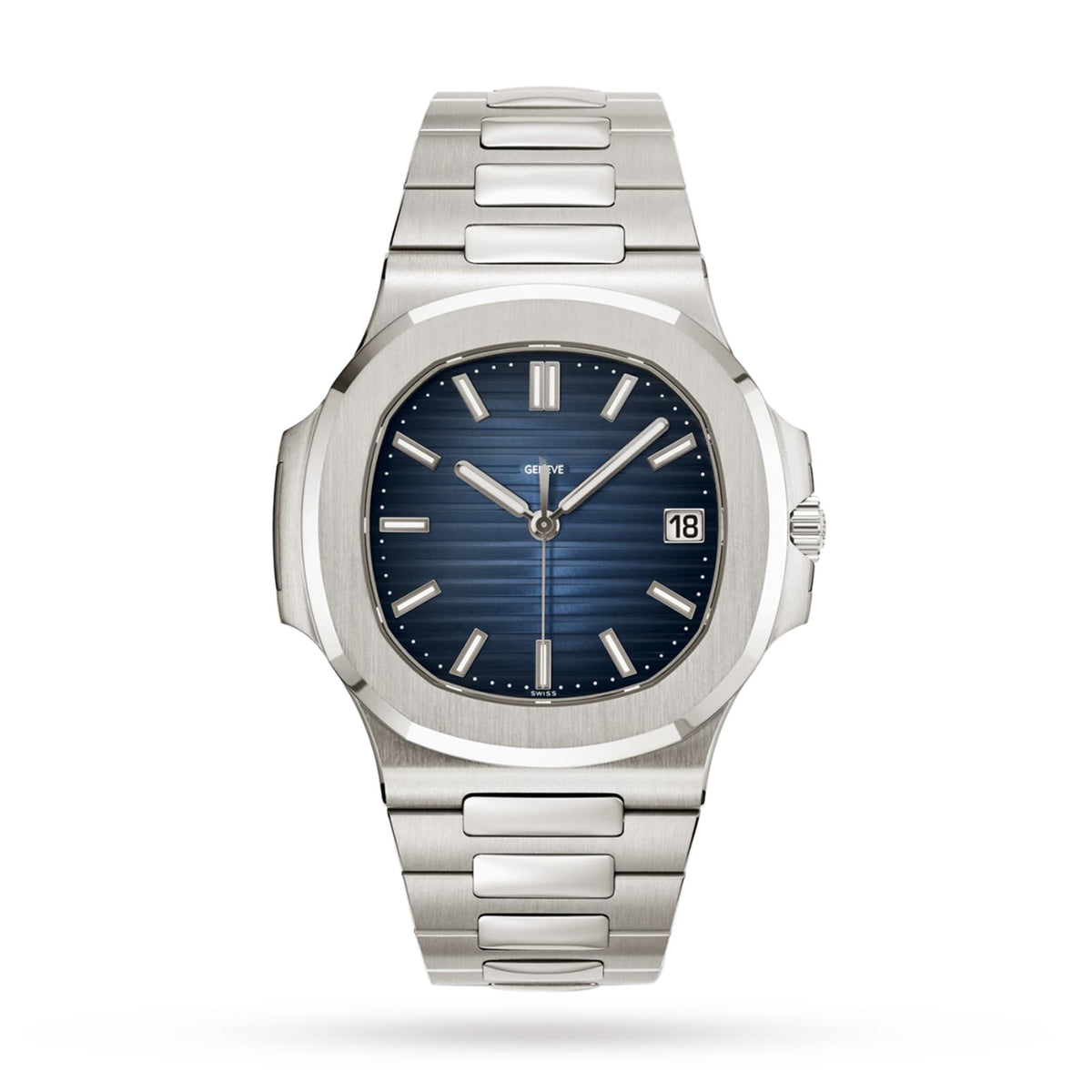 Classic Black 18K White Gold 41mm