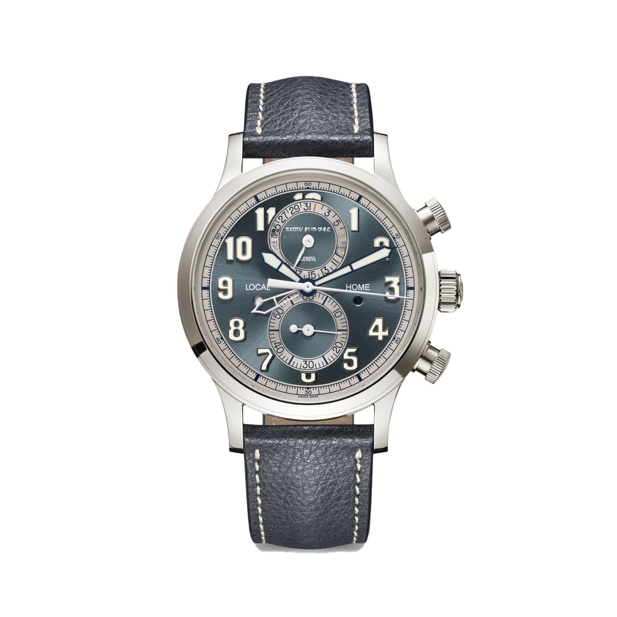 Pilot Blue 18K White Gold 42mm