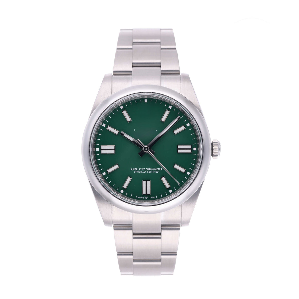 Classic Green Steel 41mm (2)