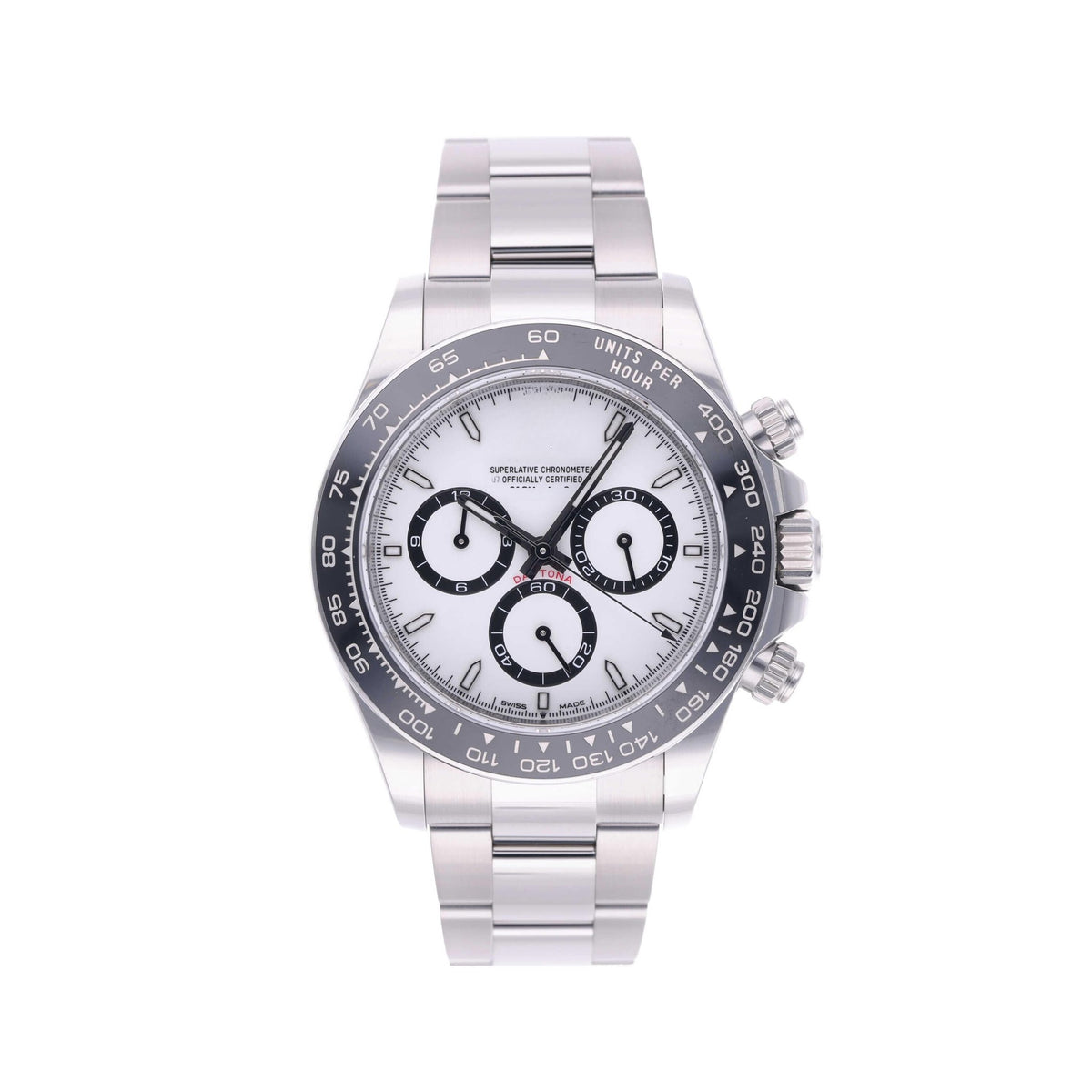 Racing Black Steel 40mm