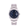 Calendar Blue Steel 36mm