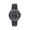 Calendar Black Rose Gold 37mm