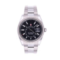 Calendar Black Steel 42mm