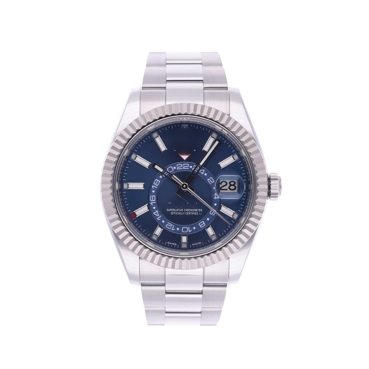 Calendar Blue Steel 42mm