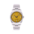 Classic Yellow Steel 36mm