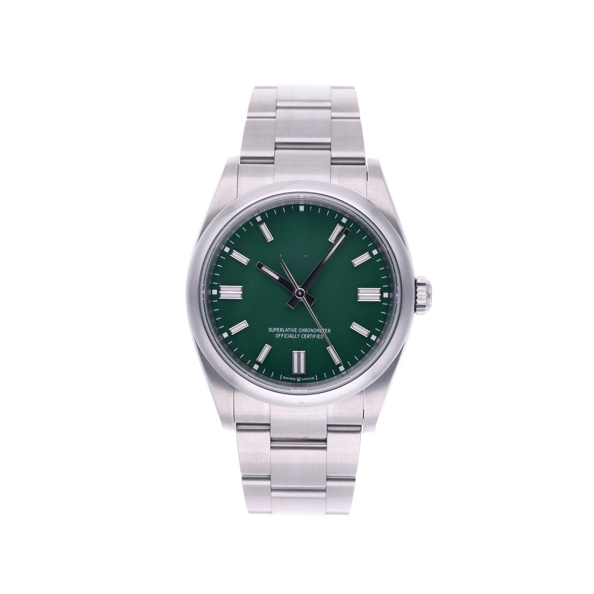 Classic Green Steel 36mm
