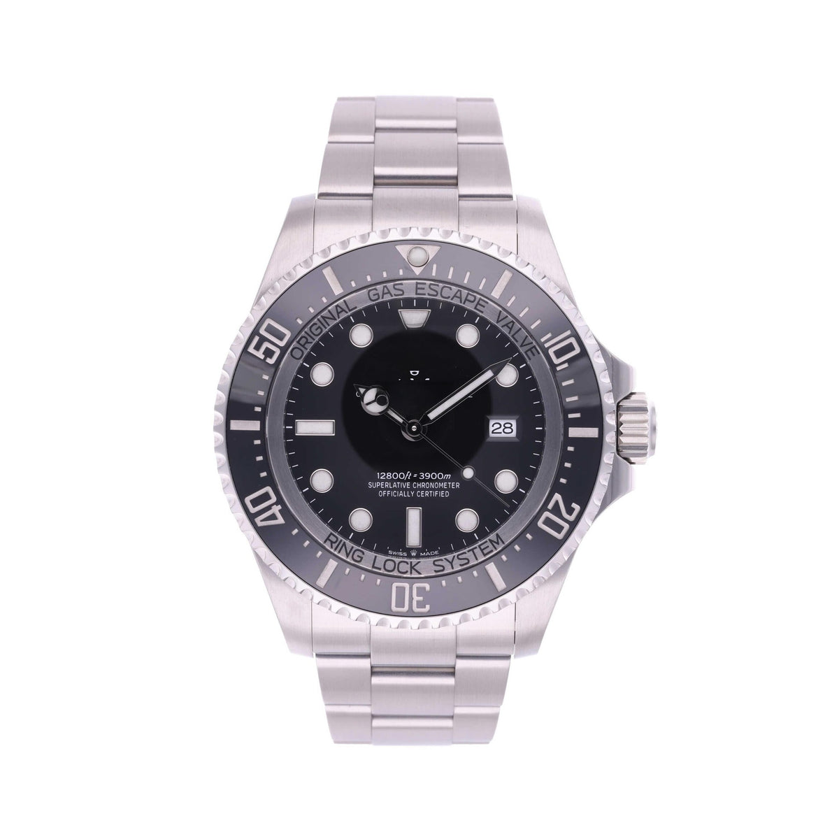 Calendar Black Steel 44mm (5)