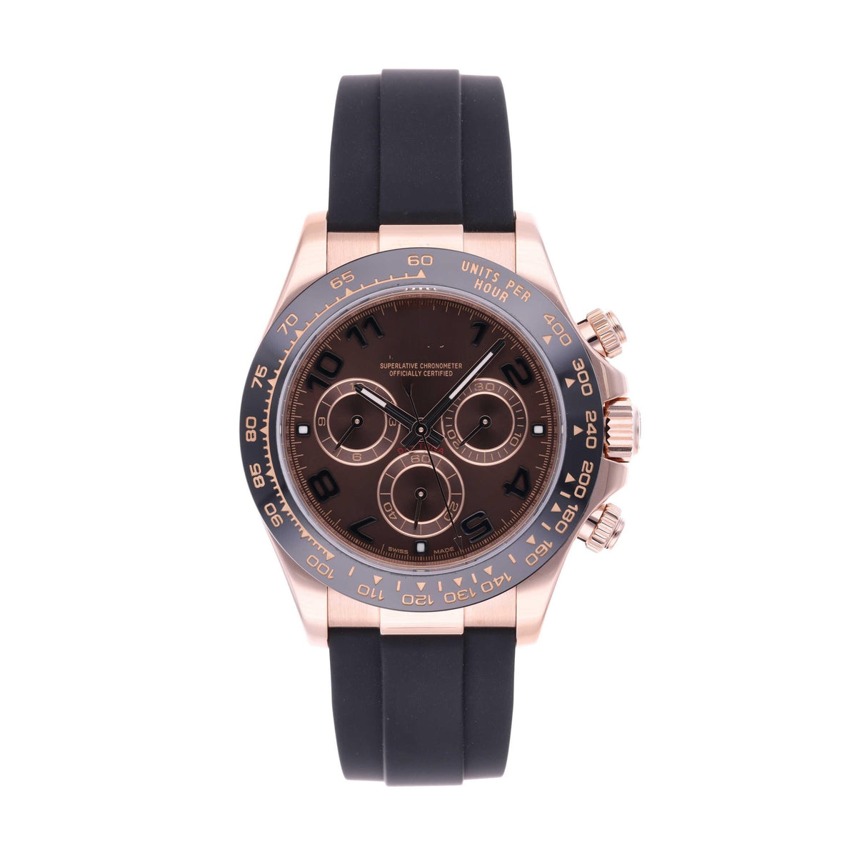 Racing Chocolate Rose Gold 40mm