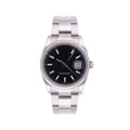 Calendar Black Steel 36mm