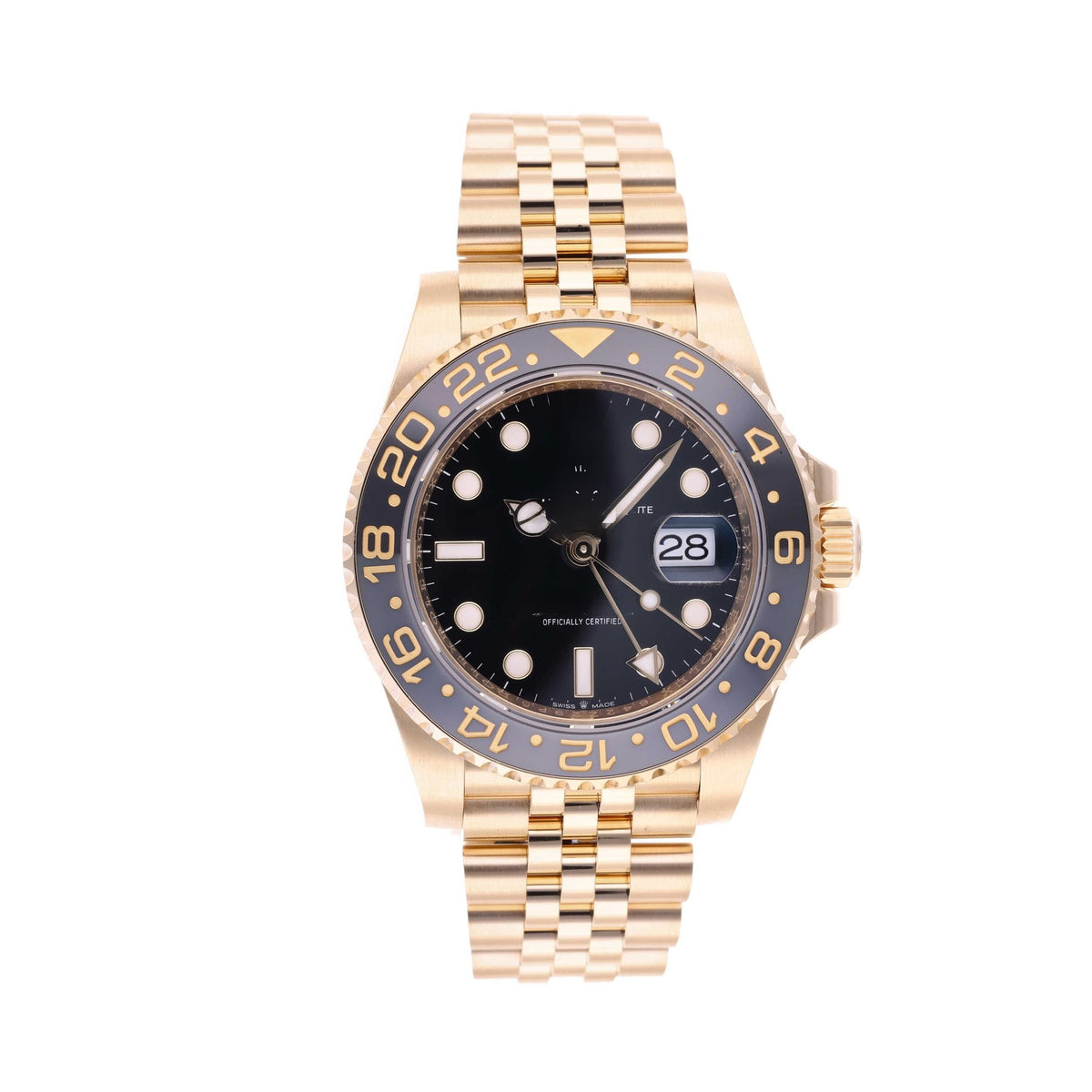 Pilot Black Yellow Gold 40mm