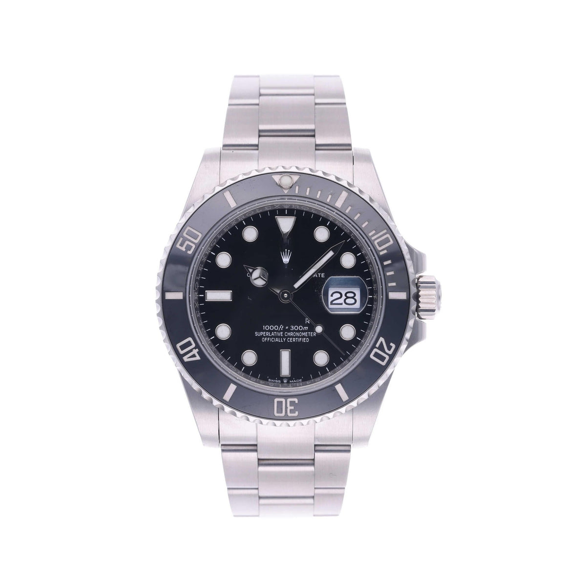 Calendar Black Steel 41mm (5)