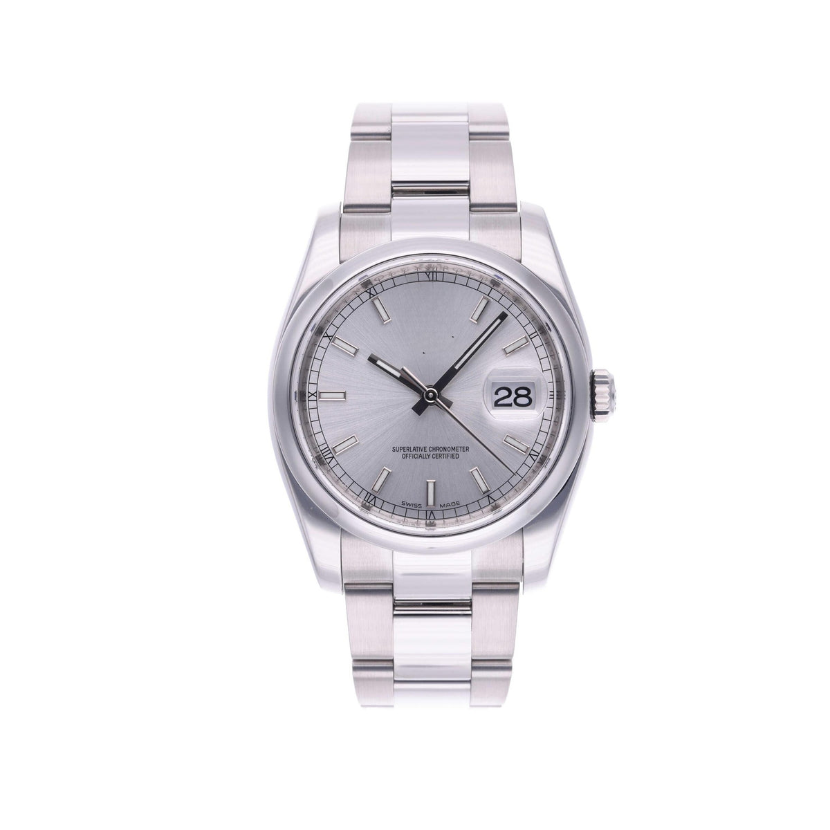 Calendar Silver Steel 36mm (2)