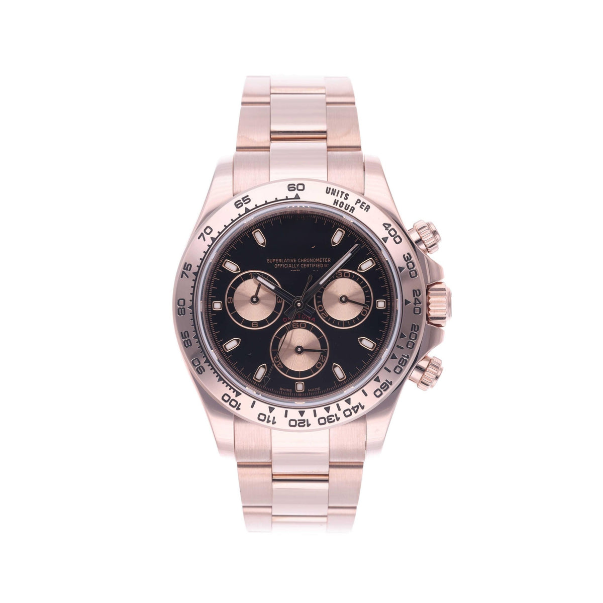 Racing Black Rose Gold 40mm