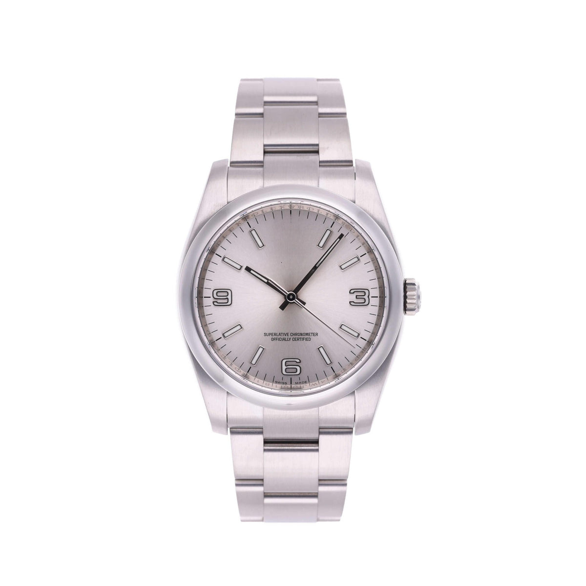 Classic Silver Steel 36mm