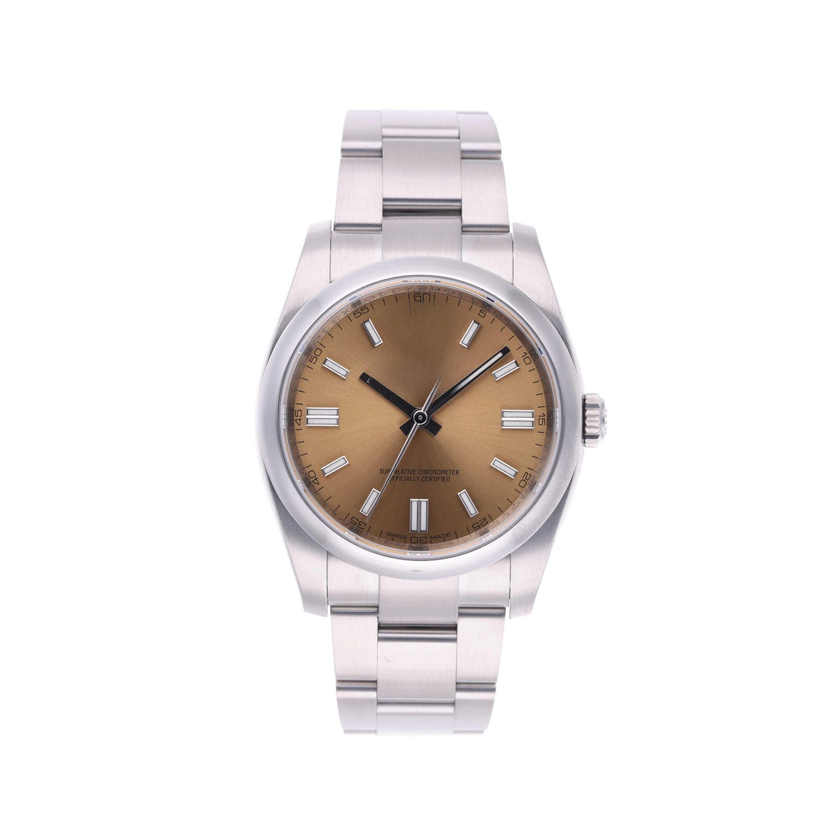 Classic White Steel 36mm