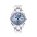 Calendar Blue Platinum 40mm