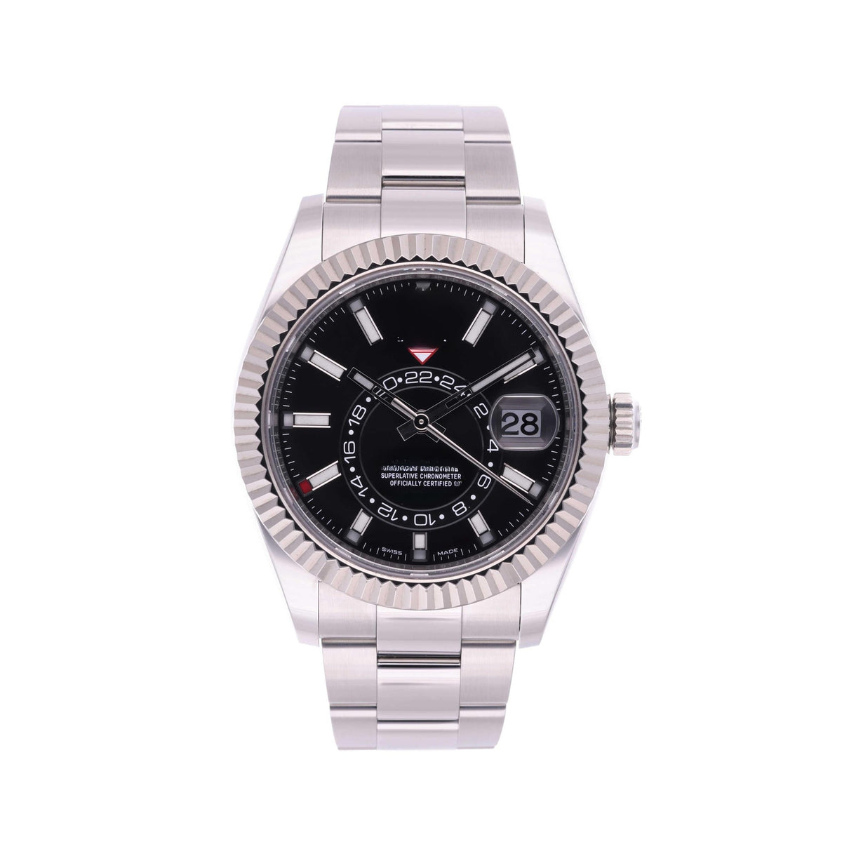 Calendar Black Steel 42mm (3)
