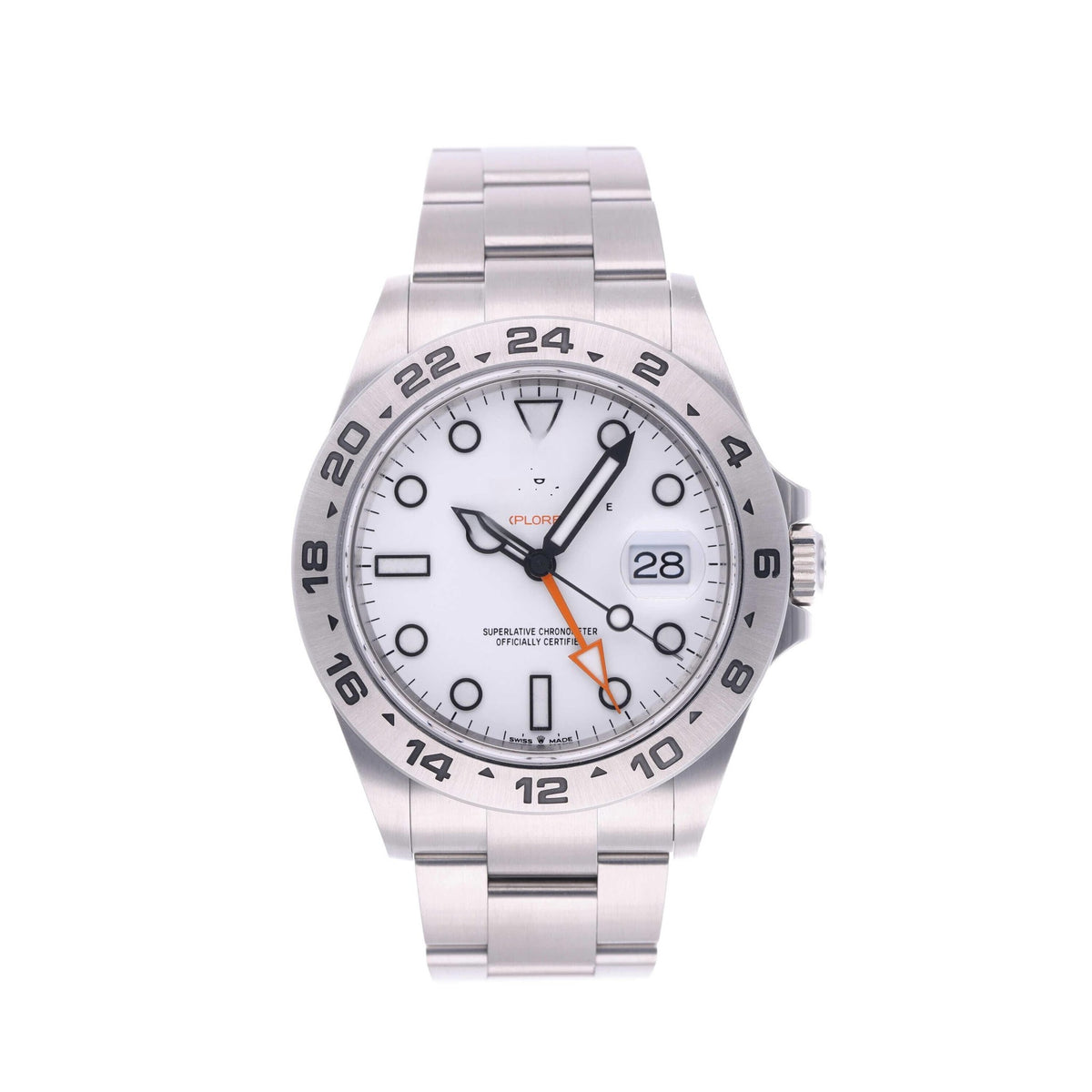 Sports White Steel 42mm (4)