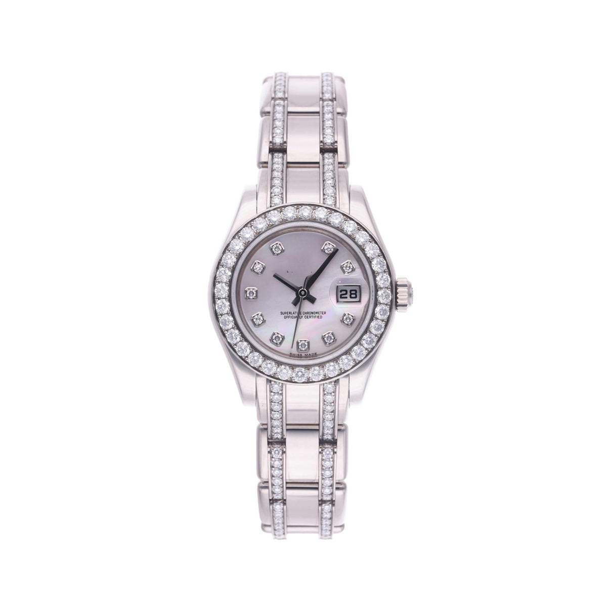 Classic White White Gold 29mm