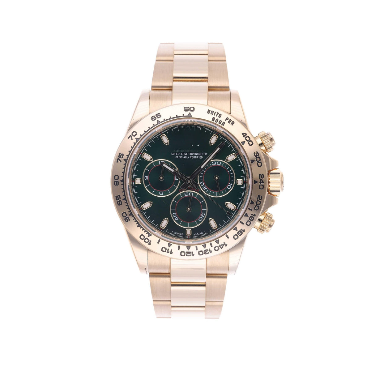 Classic Green Yellow Gold 40mm