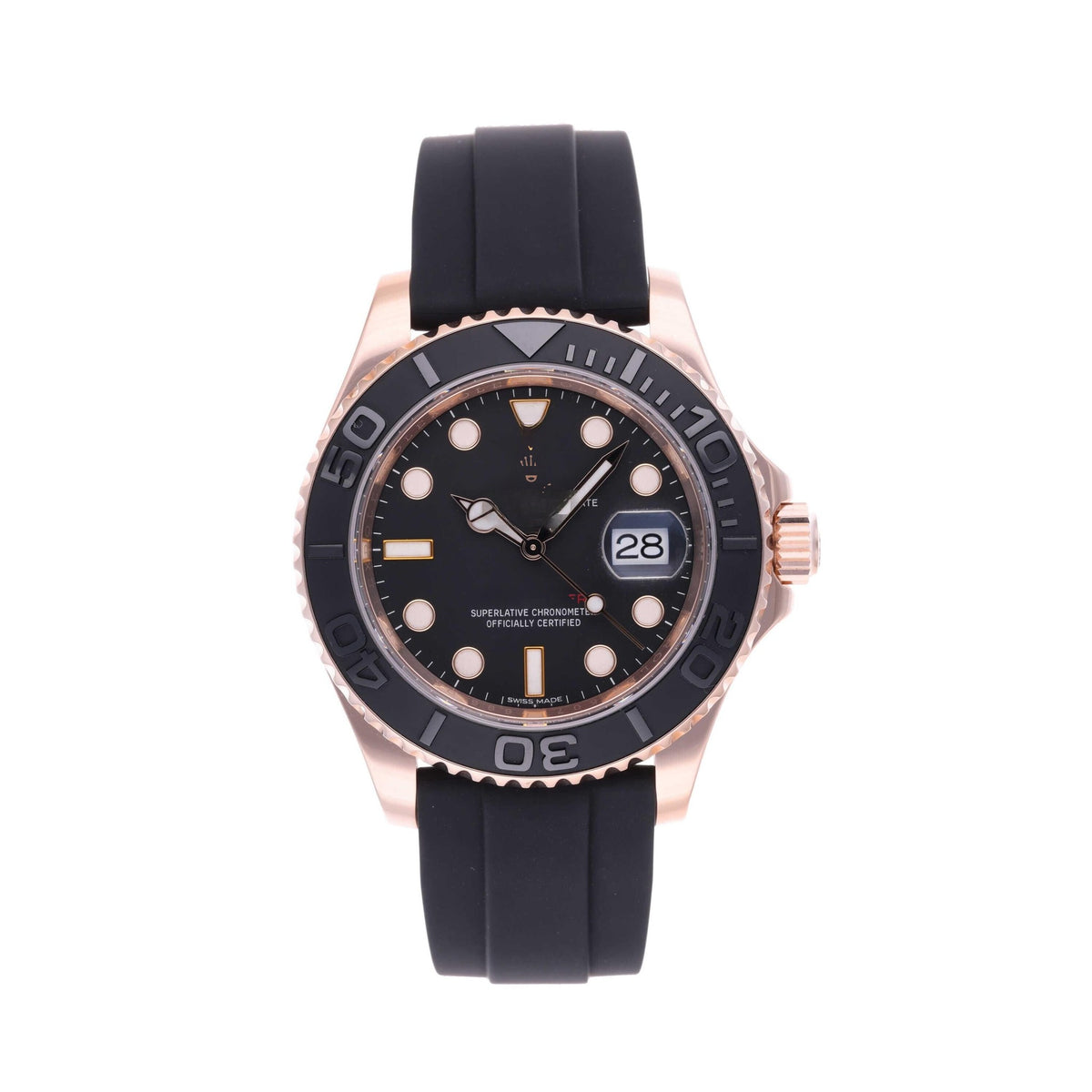 Calendar Black Rose Gold 40mm (5)
