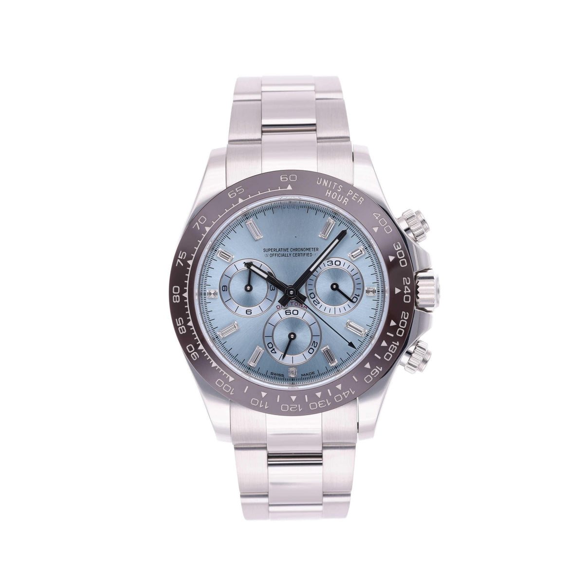 Classic Blue Platinum 40mm