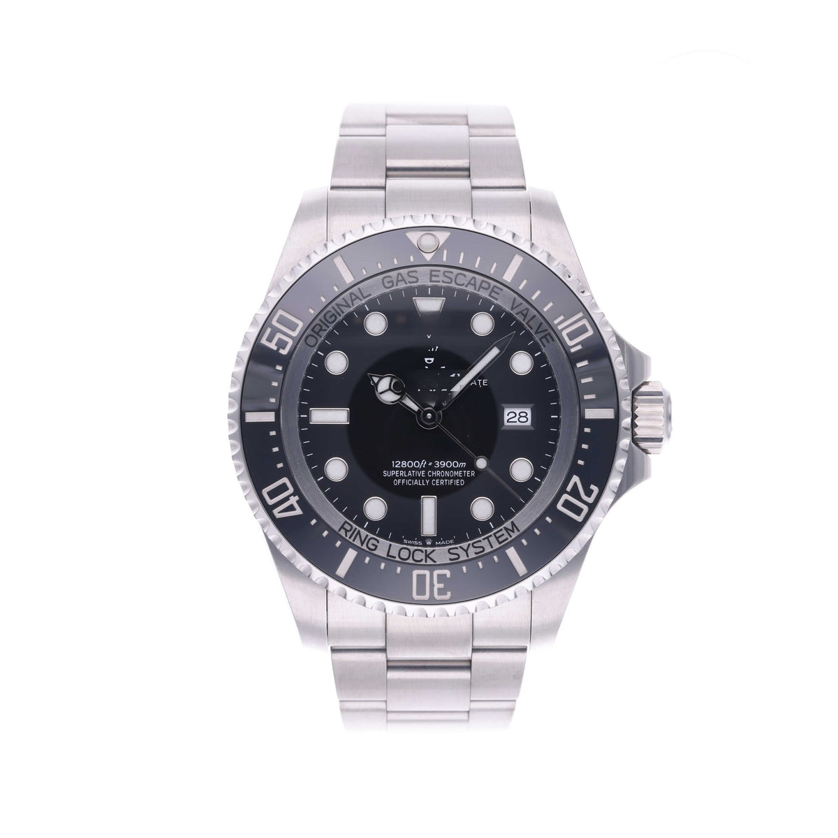 Calendar Black Steel 44mm (12)