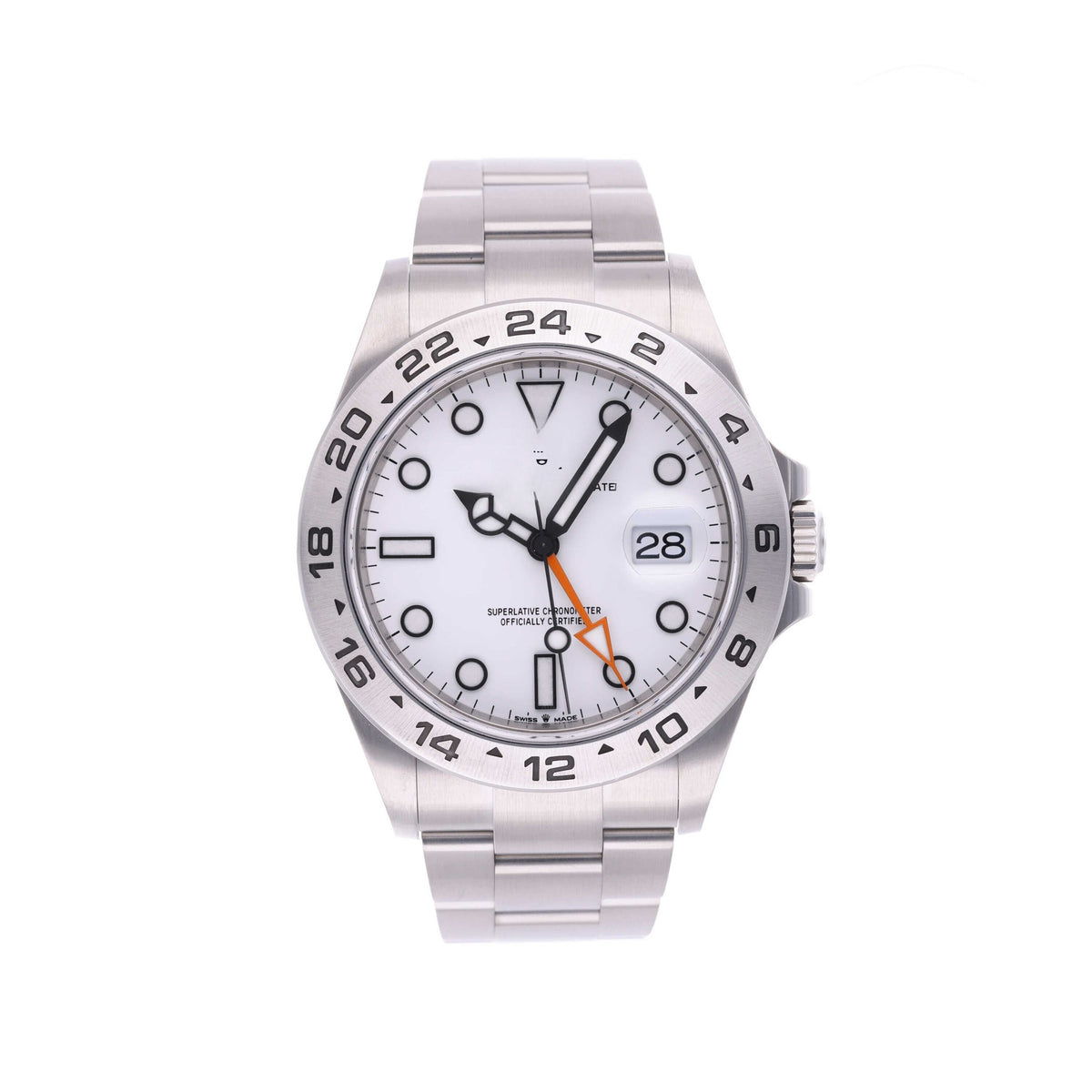 Sports White Steel 42mm (7)