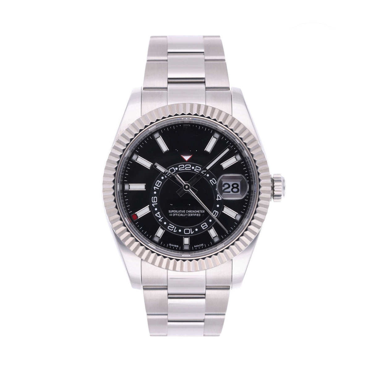 Calendar Black Steel 42mm (5)
