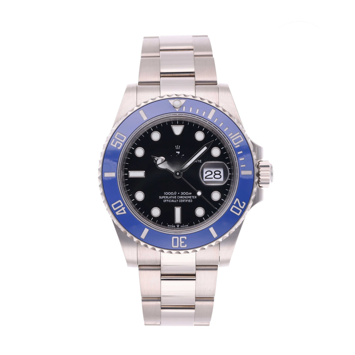 Calendar Black White Gold 41mm