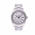Calendar White Steel 42mm (6)