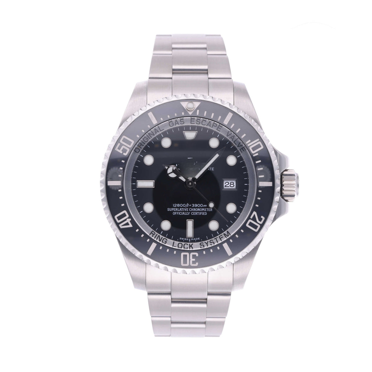 Calendar Black Steel 44mm (15)
