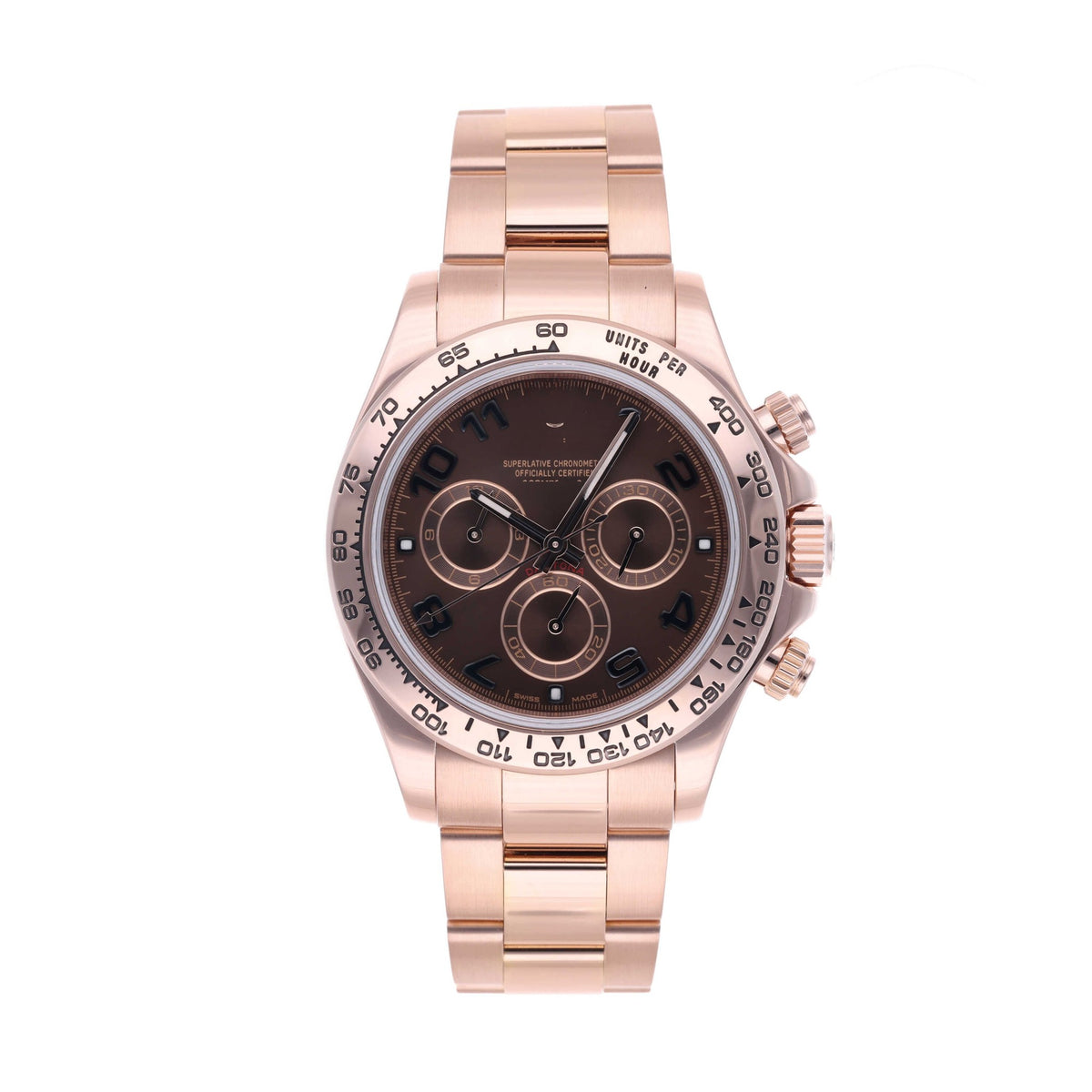 Classic Chocolate Rose Gold 40mm