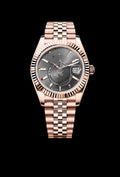 Classic Slate 18 ct Rose gold