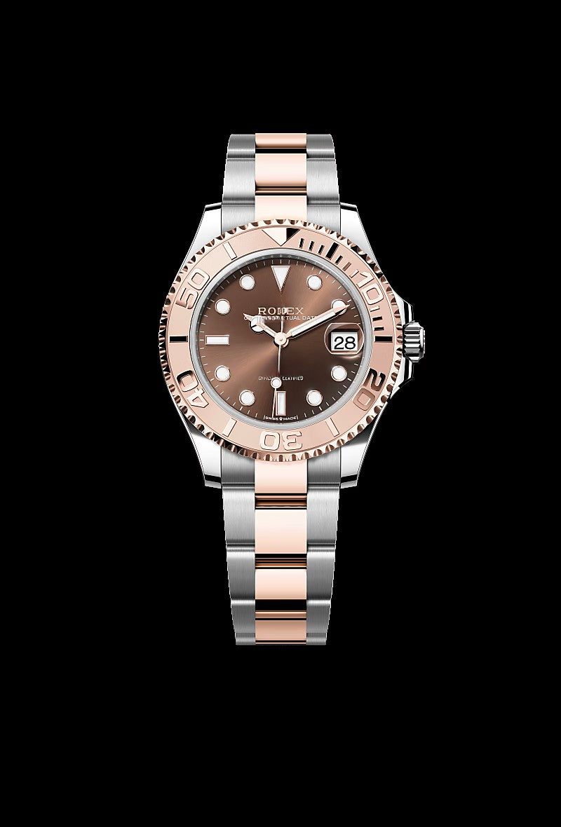 Classic Chocolate Steel and Rose Gold