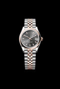 Classic Slate Steel and Rose Gold