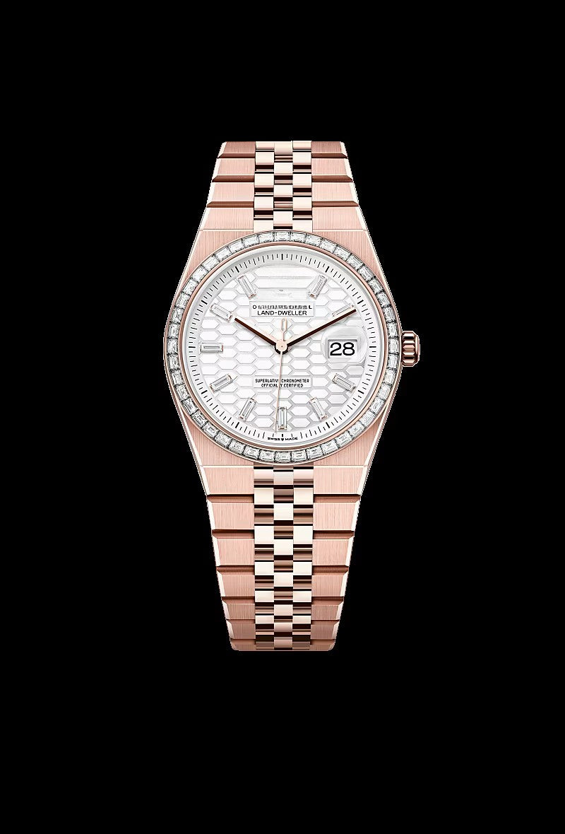 Classic White 18 ct Rose gold 36mm (2)