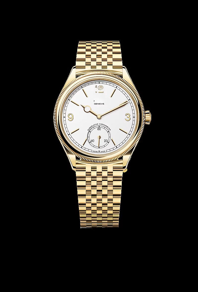 Classic White 18 ct yellow gold 39mm (2)