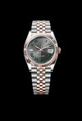 Classic Slate Steel and Rose Gold 36mm