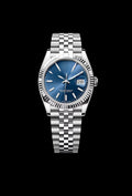 Classic Blue Steel and White Gold 36mm