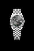 Classic White Steel and White Gold 36mm (2)