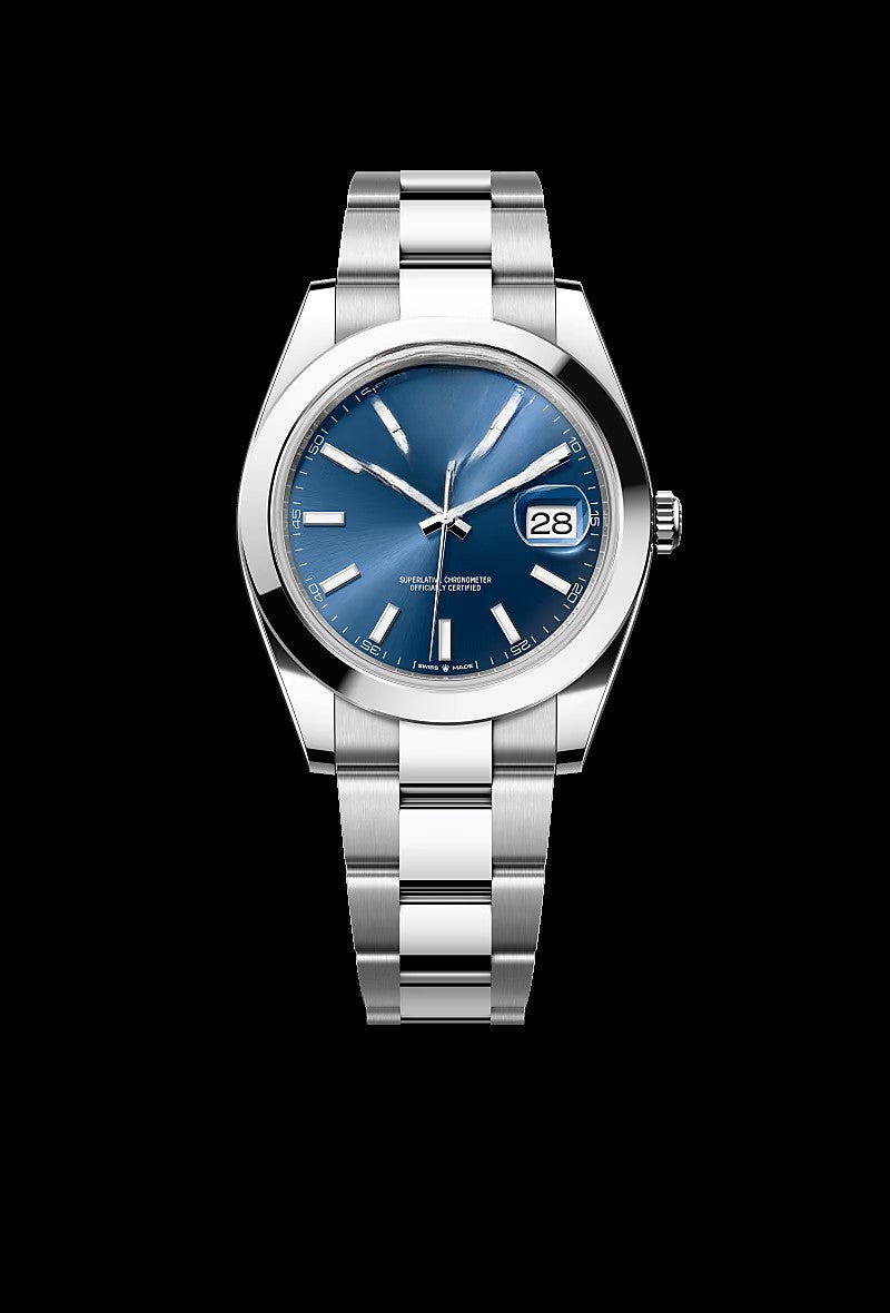 Classic Blue Steel 41mm