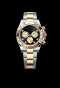 Classic Black Steel and Yellow Gold 40mm