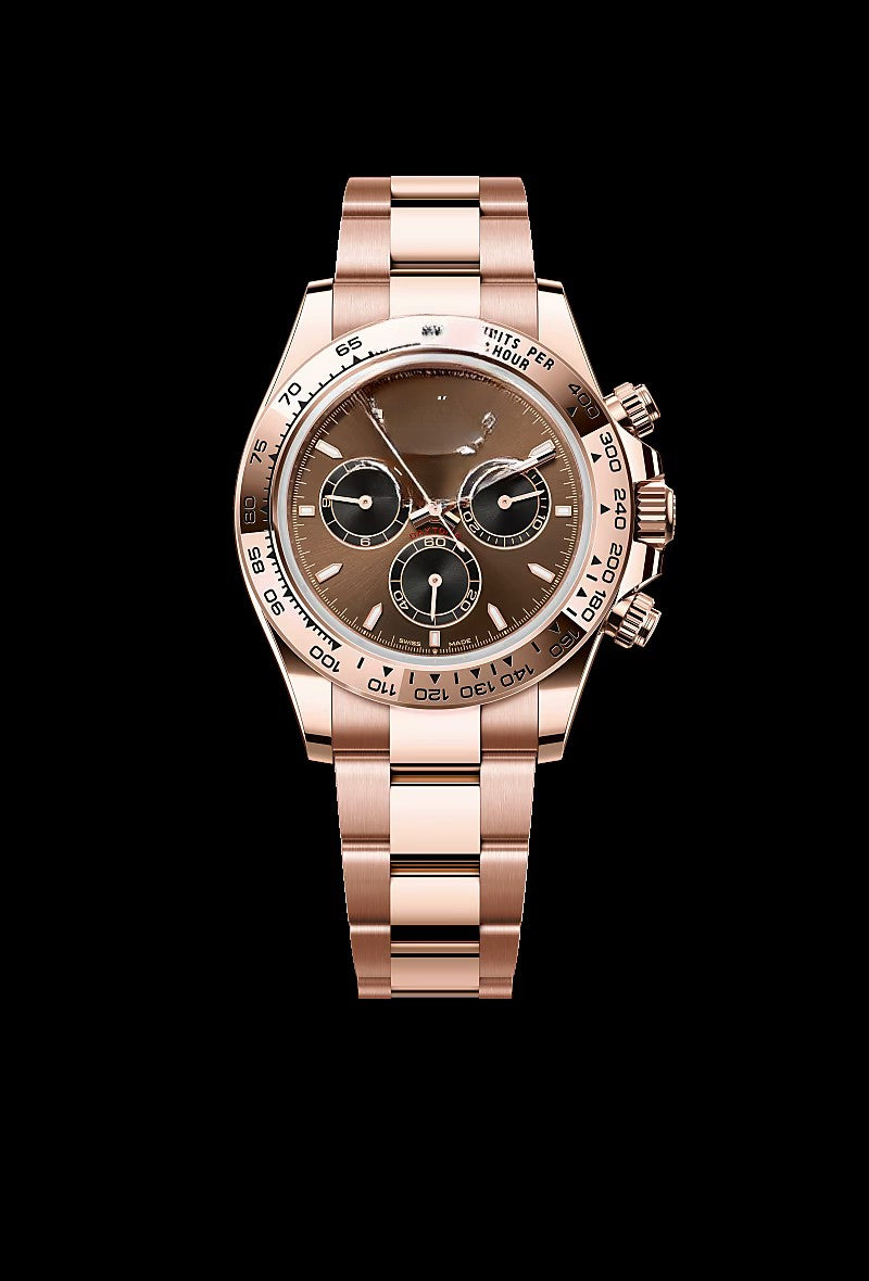 Classic Black 18 ct Rose gold 40mm