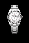 Classic White Steel and White Gold 42mm