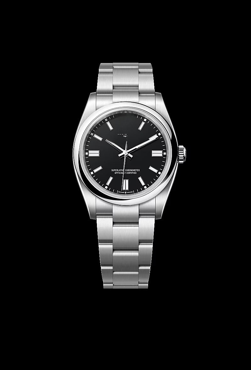 Classic Black Steel 36mm