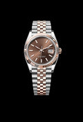Classic Chocolate Steel and Rose Gold 36mm